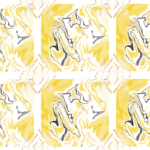 Luxurious Charm of Golden Yellow Abstract Patterns