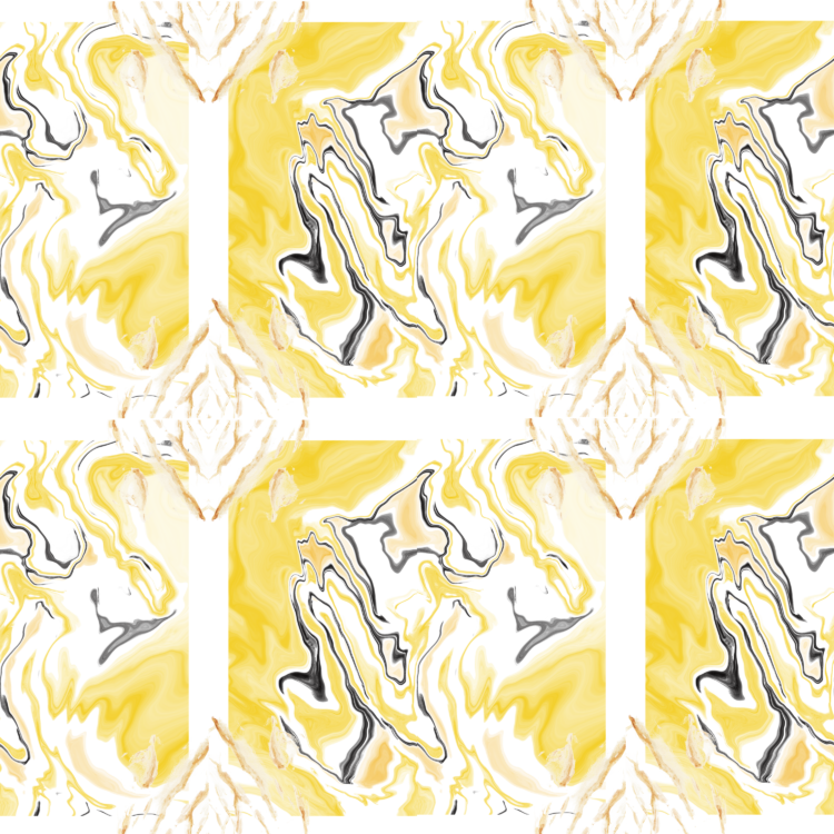 Luxurious Charm of Golden Yellow Abstract Patterns